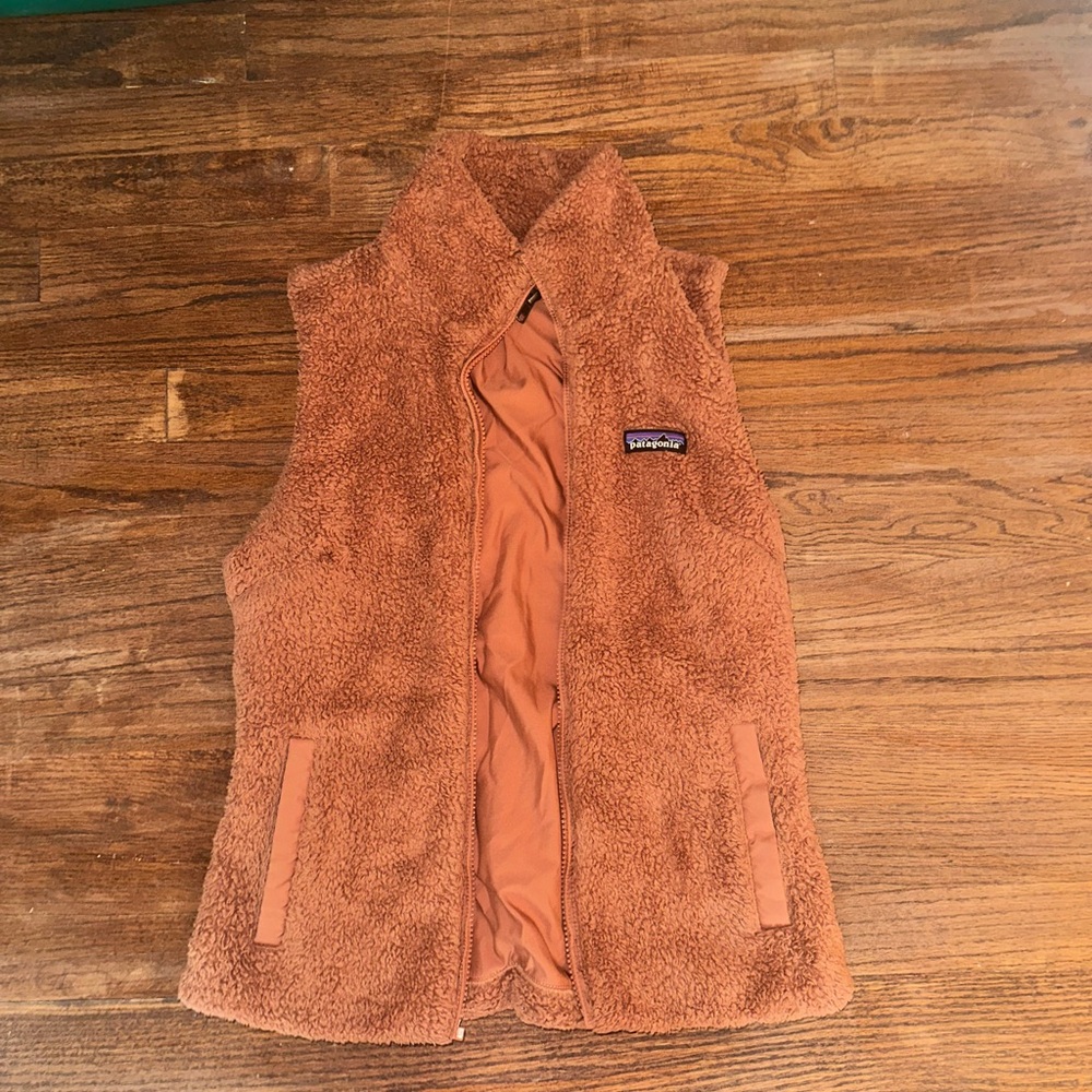 Patagonia Rust Fleece Vest
